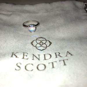 Kendra Scott Ring | Size 5 | White Kyocera Opal